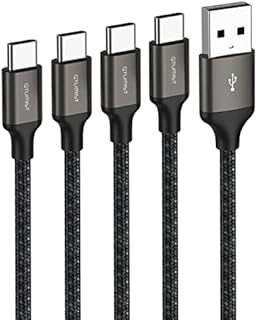 QTUMIST Kabel USB C (0,5m+1m+2m+3m) USB Typu C Kabel do Ładowania do Samsung Xiaomi Huawei Pixel PS5 Controller