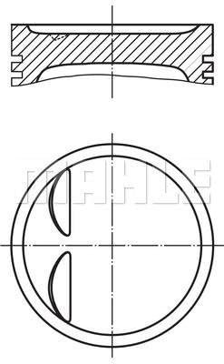 Mahle Piston - 0087700