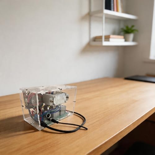 Estuche transparente de electrónica de 12 V para kit DIY escolar 8