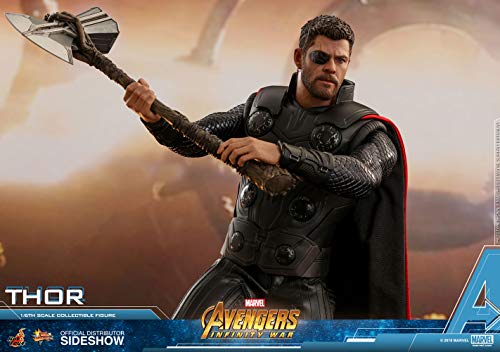 Hot Toys Marvel Avengers Infinity War Thor 1/6 Scale Action Figure - Thumbnail 7