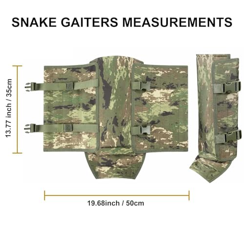 Guêtres anti-serpent légères contre les morsures en forêt - 6