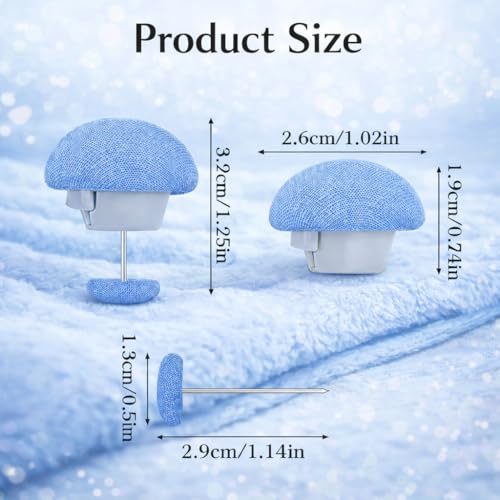 Image of ALINCOLN 16 Pcs Anti-Slip Blanket Button Clip | Durable Quilt Button Fixers for Bed Sheets | Secure Blanket Cover Pin Lock | Multi-Purpose Duvet Clips for Comforter, Mattress, Sofa Covers & Curtain