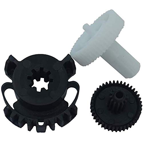 3 PCS HVAC Heater Blend Door Actuator Gear Kit Compatible with Jeep, Dodge - 2011 2012 2013 2014 2015 2016 2017 2018 Grand Cherokee, Durango - Replaces 68214880AA