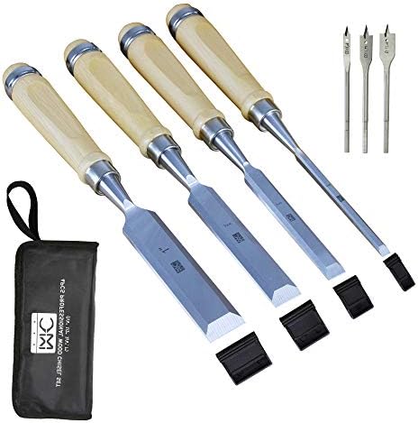 MKC Professional Wood Chisel Tool Set 