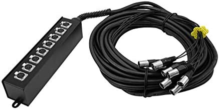 OMNITRONIC Multicore MUS-820 - Caja de almacenamiento (20 m, 8 pu...