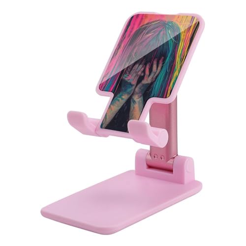 Support de téléphone portable pliable pour soulager les douleurs de cou