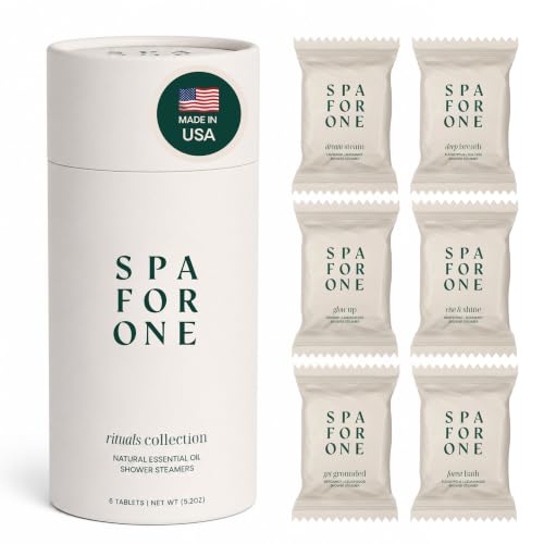 Spa For One Shower Steamers Aromatherapy - with Natural Essential