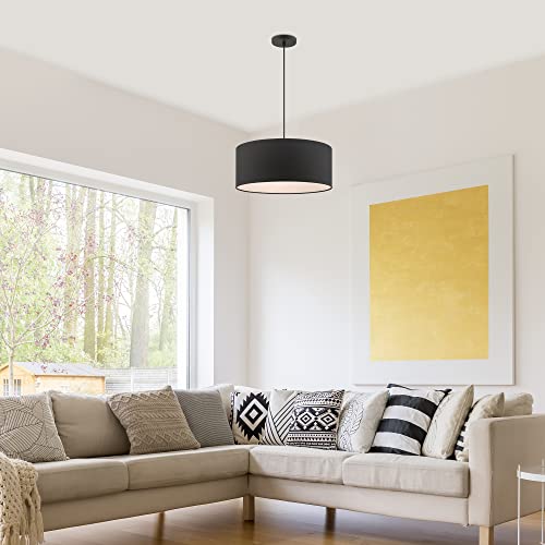 Livex Lighting 45660-04 Bainbridge 3 Light Pendant, Black, 18 x 18 x 99 by Livex - Image 7