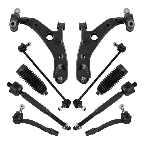 TRQ Front Steering & Suspension Kit Compatible with 2014-2018 Mazda 3