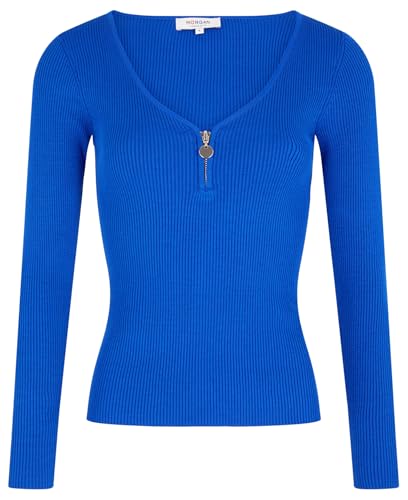 Morgan 232-MBANZA Pull, Indigo, XL Femme Morgan 232-MBANZA Pull, Indigo, XL Femme