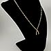 Lil Pepper Jewelry Wishbone Gold Plated Necklace Dainty Pendant Good Luck Wishful Bone