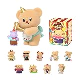 Funism Butterbear Blind Box Mini Figures, Cute Plush Collectible Toys