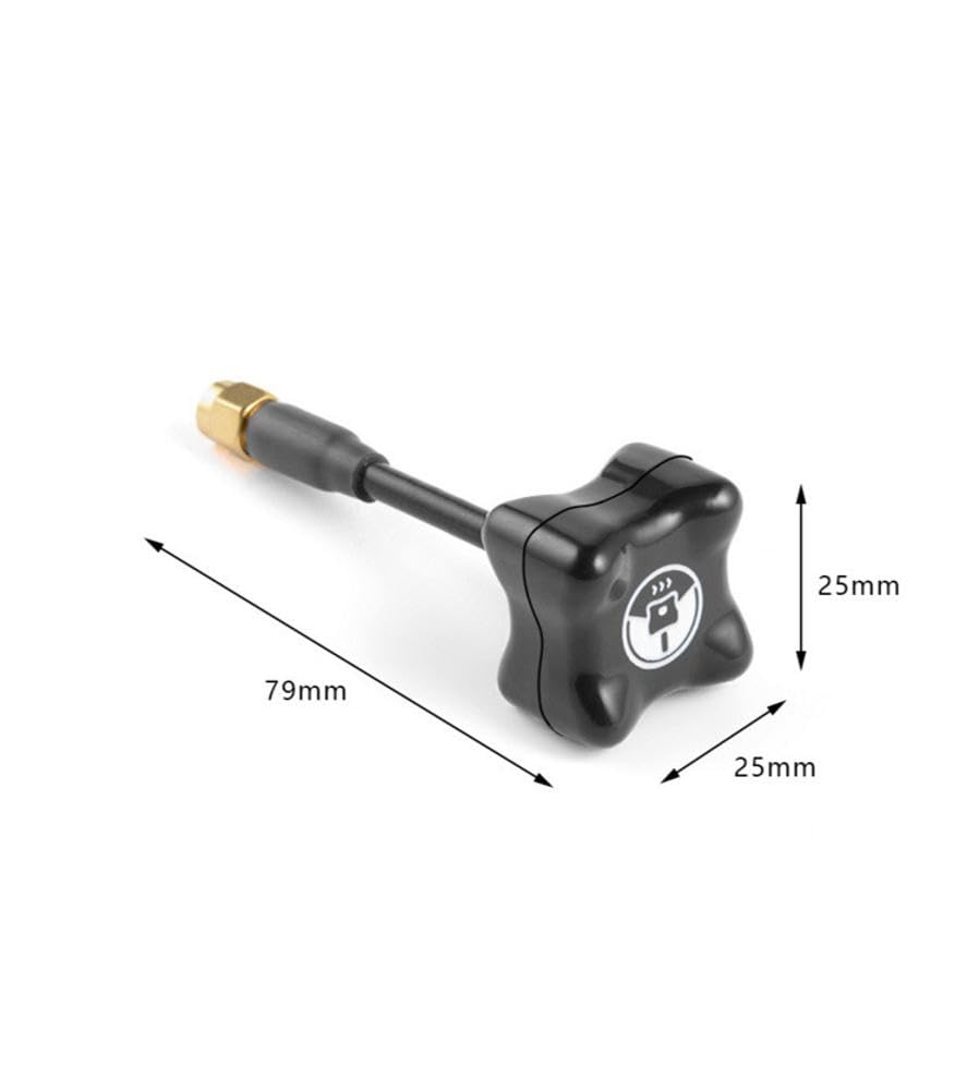DAGIJIRD 5.8Ghz 1.26DBIC Circular Polarised Triumph Long Range Antenna for FPV Racing Quadcopter