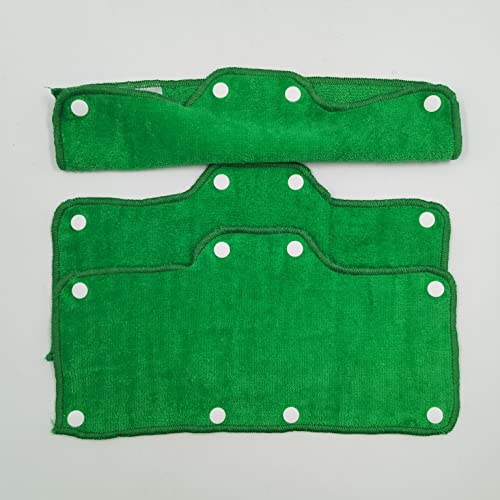 Green Sweatband For Hard Hat Washable Velvet Terry Cotton Hard Hat Liner Naee Snap On (3Pcs) #TOP4