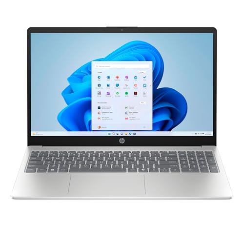 HP Laptop 15-fd0285la, Intel Core i7, 8 GB, 512 GB SSD, 15.6", FHD, Windows 11 Home, Teclado en Español, Garantía México, Plateado