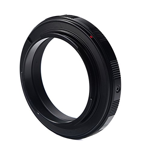 K&F Concept Lens Mount Adapter Compatible With T-Mount T T-2 T2 Screw Mount Lens To Nikon Nikkor Ai F Mount Cameras Compatible For Nikon D3400 D3200 D5600 D5300 D7200 D7500 D750 (T2-Nikon) #TOP6