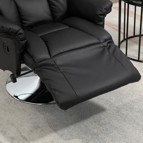 Fauteuil relax inclinable 130° pivotant 360° HOMCOM