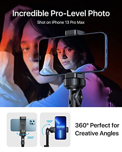 Andobil 62'' Iphone Tripod Stand With Remote, Tripod For Samsung Galaxy S23 Ultra, Extendable Cell Phone Stand Lightweight Tripod Fit For Iphone 14 Pro Max, Samsung S22 S21, Android/Camera/Gopro #TOP7