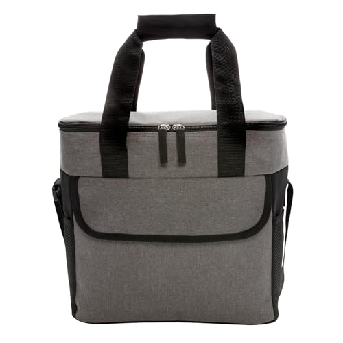 cooler bag basic 14.5 litres 33 cm polyester grey