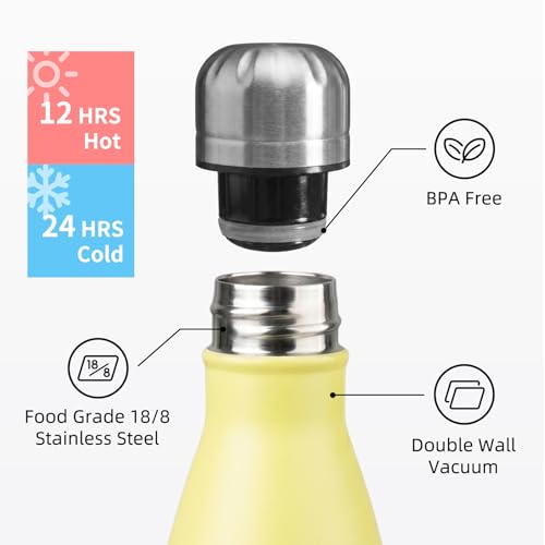 Image of Konokyo 24 Pack 17 oz Insulated Stainless Steel Water Bottle