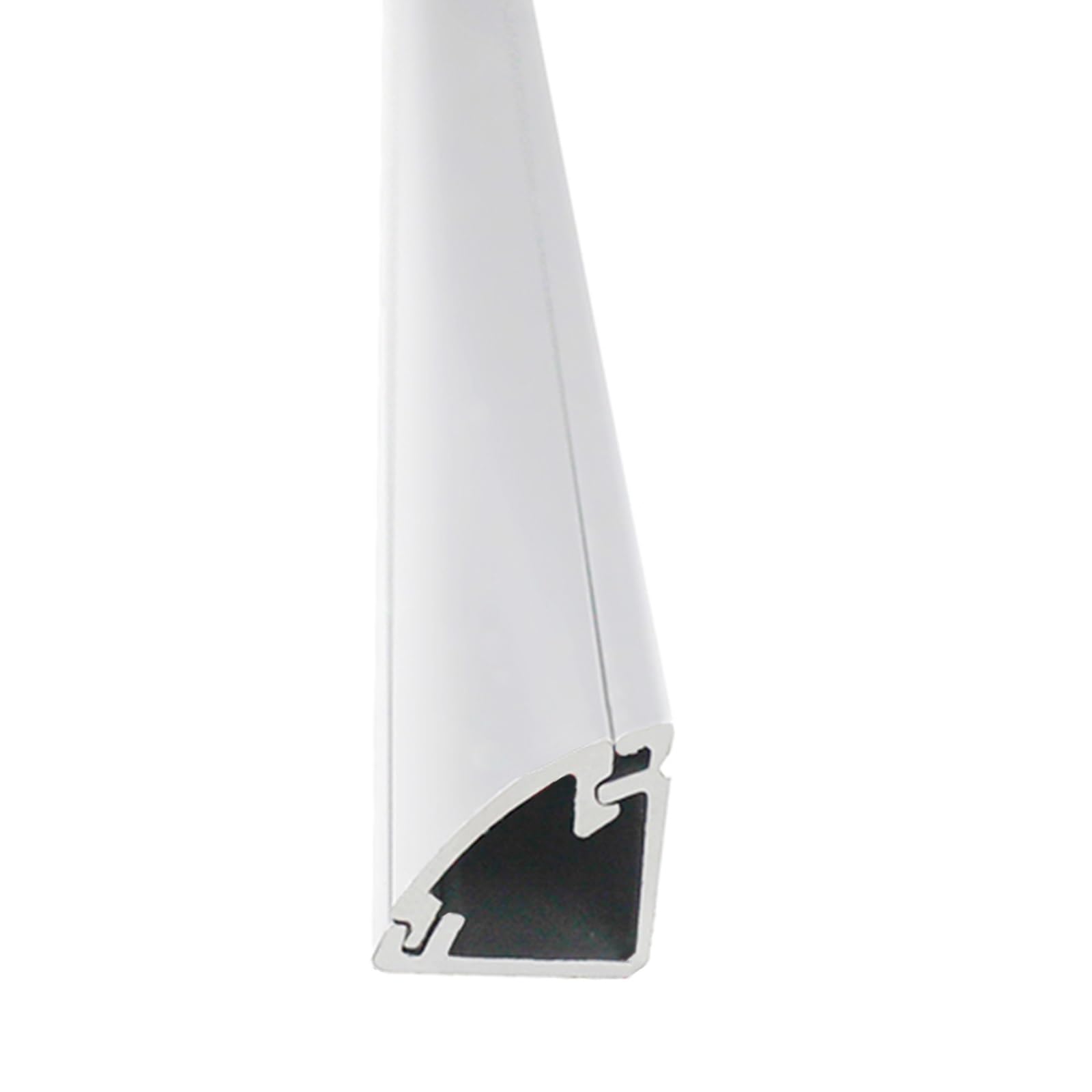 Gaine Cable Canal Métallique 1m, Couvre-câble Mural Autocollant, Gestion des Câbles TV, Organisateur pour Hôpital/Bureau/Centre Commercial, Cache-câbles d'angle(White,14mm(5/9 in) Wide)