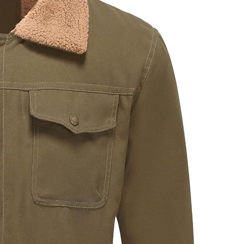 Veste volante décontractée coton noir multi-poches style cargo militaire léger - 2