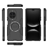 ShouBao Compatible with Huawei nova 14 Pro Case Cover,2-in-1 TPU+PC Drop-Proof and Heat Dissipation Phone Cases Compatible with Huawei nova 14 Pro MIA-AL00 Cover Black