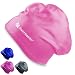 Swimtastic Long Hair Swim Cap - Pink