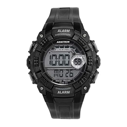 Armitron Sport Men's 408209BLK Digital Watch