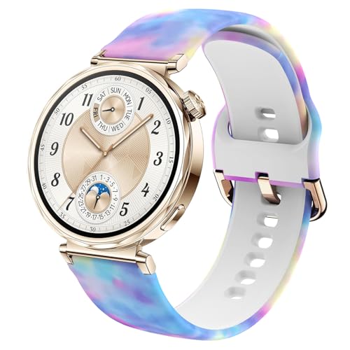 DEALELE �o���h Huawei Watch GT5 Pro 42mm / GT5 / GT4 41mm / Garmin Venu 3S / Forerunner 265S / Fossil ���f�B�[�X Gen 6 18mm ���f�B�[�X �\�t�g�v����