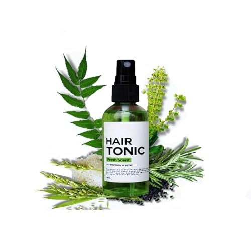 Cuidado de cabello a base de hierbas spray de aceite esencial, nutrición para un brillo mejorado, cuidado natural de los pelos, no grasiento, rizado hidratante y spray de brillo (1PC)