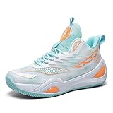 Hewcey High Top Boys Basketball Shoes Breathable Non Slip Outdoor Sneakers Comfortable Fashion Athletic Training Sport Shoes for Girls