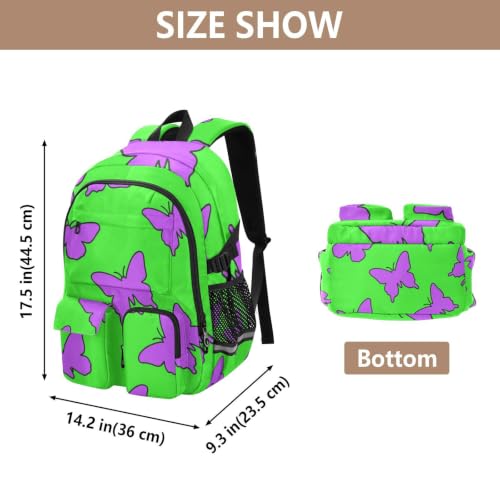 Mochila de viaje grande ergonómica que alivia el peso escolar en niñas 3