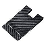 Sinyoeer Carbon Fiber Money Clip Slim RFID Blocking Pocket Wallet, Minimalist Durable and Anti-Scratch Credit & Business Card Holder for Men Black 1 Pack