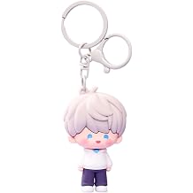 Love and Deepspace Keychain Set - Xavier Zayne Rafayel Sylus Caleb Flexible Glue Keyring Pendant Figures Fan Gift Merch
