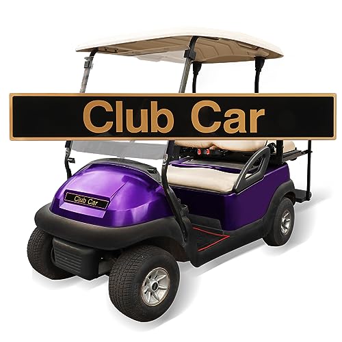 Roykaw Club Car Front Name Plate/Emblem for Precedent Golf Cart