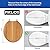 Toilet Seat, Oak Wood, Solid Wood, High Gloss Finish, PIKLiDS (Round)