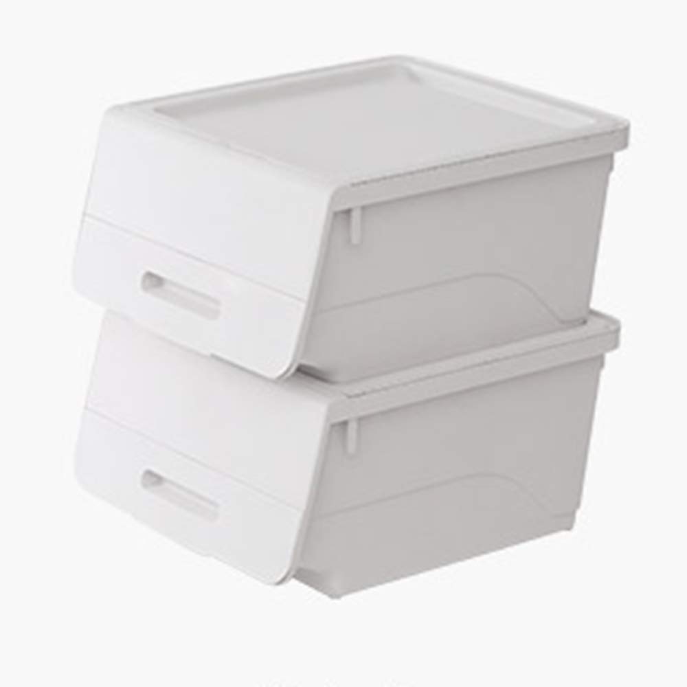 0993 セルロイド 入れ物 物入れ ケース box 箱 SANKA 収納ボックス 前開き フロック 30 スリム 深型 幅29×奥行