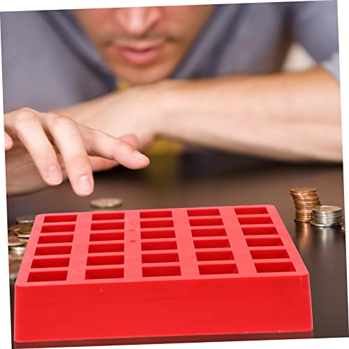 Set de caja organizadora para monedas OSALADI ABS miniatura 6
