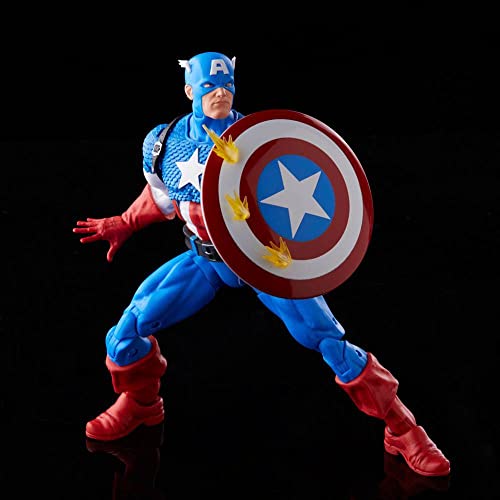 Figurine Capitaine America Marvel Legends 20 Aniversario Serie 1 - vue 3