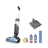 Shark | Wet Dry Vacuum Cleaner | Vacuum and Mop Combo | HydroVac MessMaster | 3-in-1 Self-Cleaning + Powerful Suction | 2 Brushrolls & 2 Solutions Included | Hardwood Floor & Area Rug Cleaner | AW261