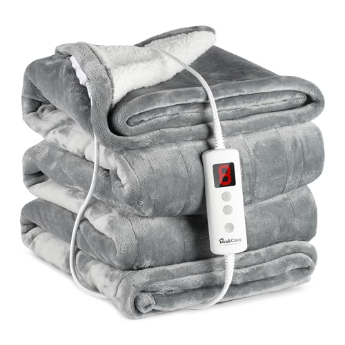 Mia&Coco Electric Heated Throw Blanket, 50