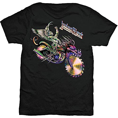 Image of Judas Priest Men's Painkiller Solo Short Sleeve T-Shirt, Black, XX-Large