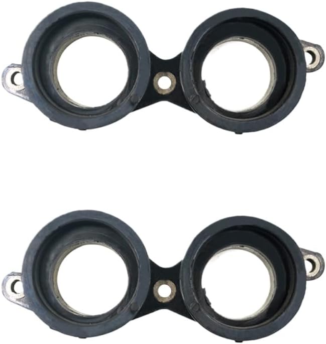 4 個オートバイキャブレターインテークマニホールド自動車オートバイ