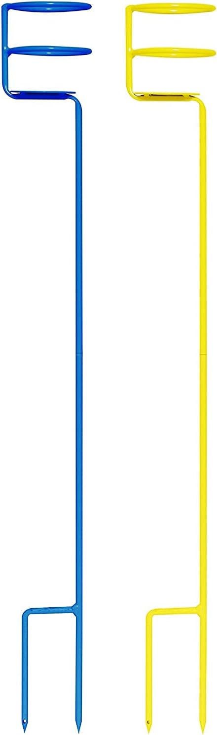 Decko, 2-Pack(30254), Yellow and Blue