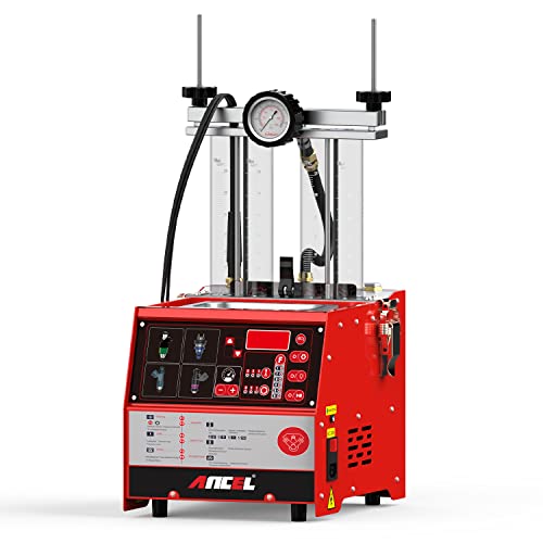 Ancel Aj400 Fuel Injector Cleaner And Tester Ultrasonic Wave Automotive Fuel Injection Systems Cleaning Tools For All Petrol 4 Cylinder Vehicles With Low Resistance Injectors Test #TOP3