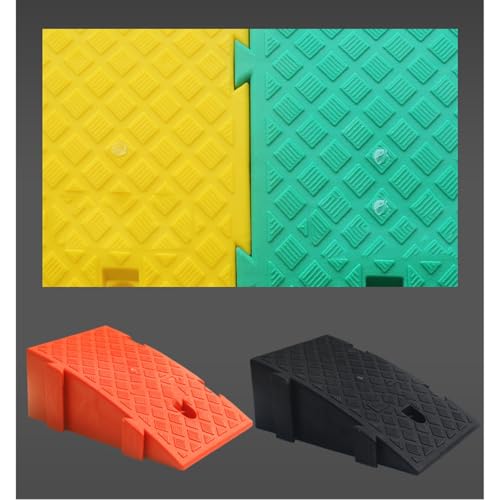 Uphill Step Pads, Plastic Clip-on Doorway Ramp Pads, Curb Slope Climbing Triangle Pads, Anti-Slip and Durable miniatura 4