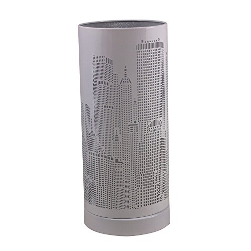 Preisvergleich Produktbild Unbekannt Tischleuchte Zylinder (28 cm) Version 4 City wei weiß