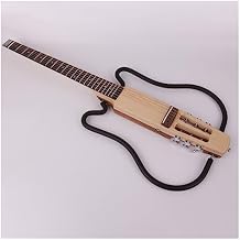 Headless Silent Travel Electric Acoustic Guitar Right Left Hand Portable Travel Built in Effector Guitar Professional Headless Guitar Color Left Hand