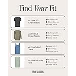 True Classic Workout Shirts for Men – Mens Shirts & Muscle Shirt for Men, Gym Shirts, Tank Tops Men and Athletic Base Layer - Image 3